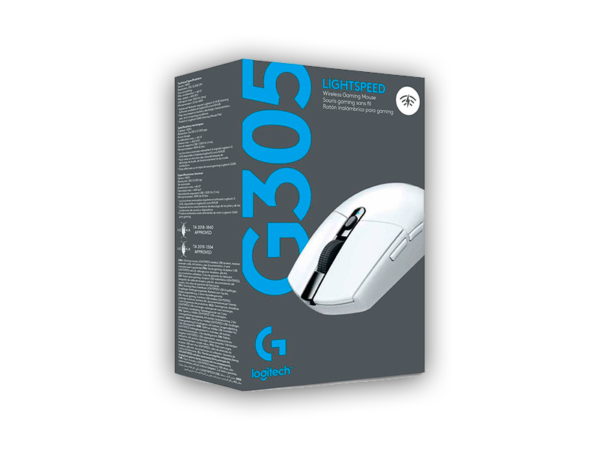 MOUSE LOGITECH G305 LIGHTSPEED WIRELESS WHITE - Imagen 4