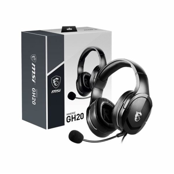 Auriculares gamer MSI IMMERSE GH20 Negro - Imagen 2