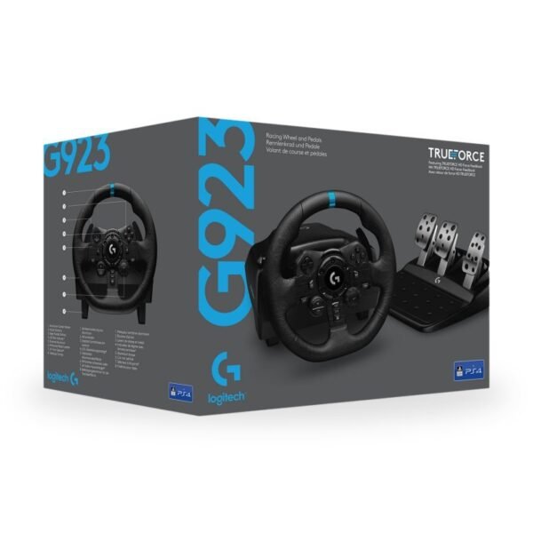 VOLANTE LOGITECH G923 + Logitech G Driving Force Shifter(OUTLET) - Imagen 4