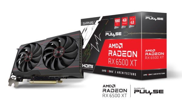 VGA SAPPHIRE RADEON RX 6500 XT PULSE GAMING OC 8GB - Imagen 3