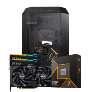 RYZEN 7 9700X | MOTHER B850M | 32GB DE RAM DDR5 | SSD M.2 NVME 2TB | RTX 5070 | THE TOWER 300