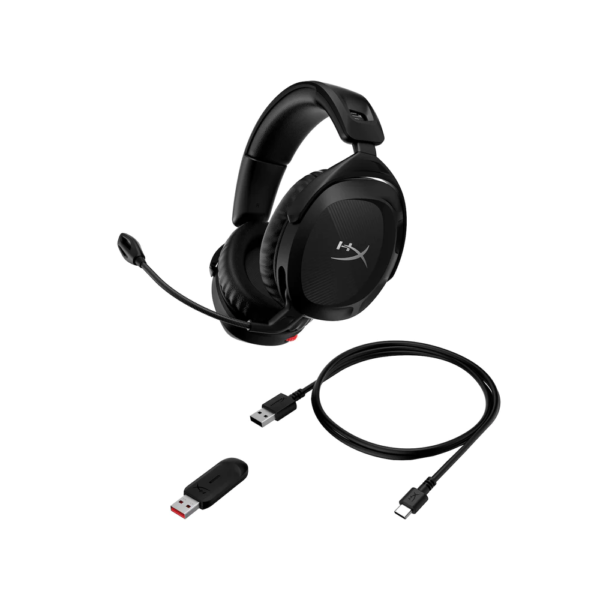 AURICULARES HYPERX CLOUD STINGER V2 WIRELESS BLACK - Imagen 3