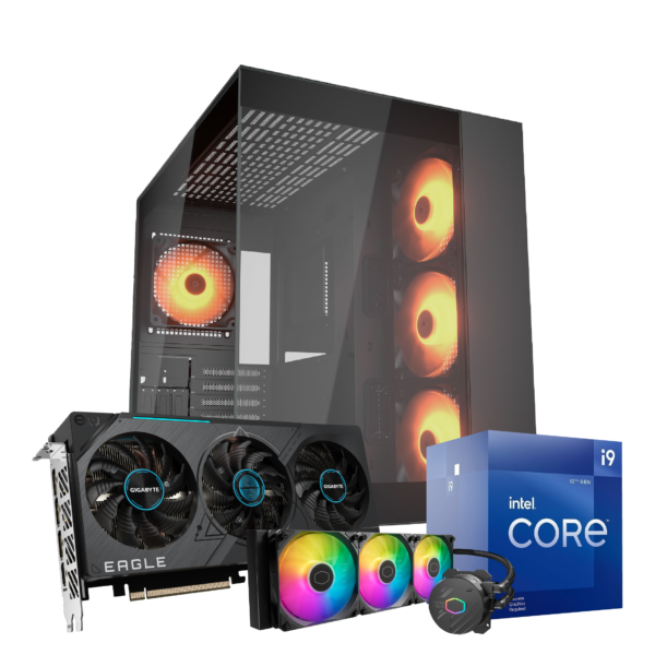 I9 12900F | MOTHER B760M | 32GB DE RAM DDR5 | NVME M.2 1TB | RTX 4070 SUPER | WC 360 | 700W