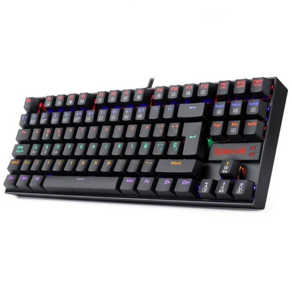 TECLADO MECANICO REDRAGON KUMARA SWITCH RED RAINBOW - Imagen 2