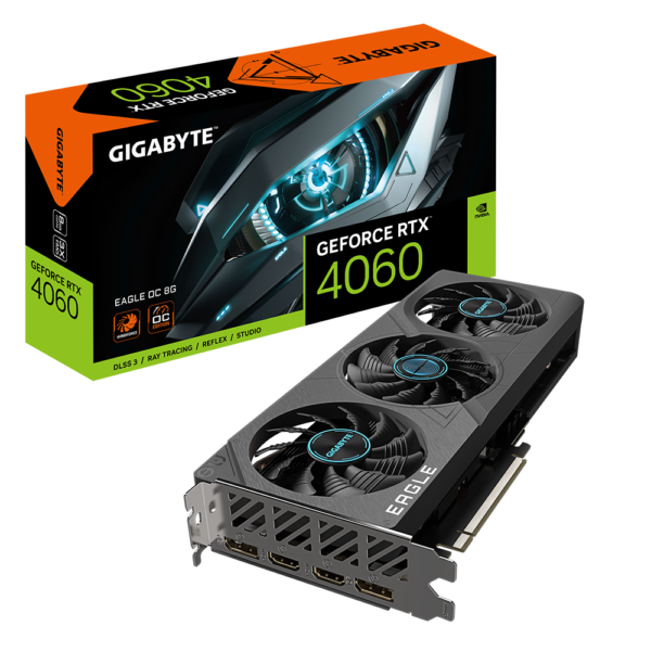 VGA GIGABYTE RTX 4060 EAGLE 8GB OC