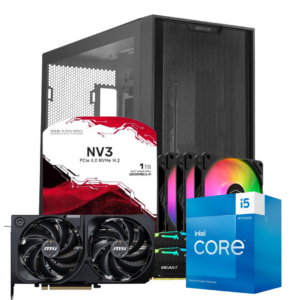 I5 14400F | B760M | 32GB DDR5 | SSD 1TB | RTX 5070 | 750W | ASUS A21