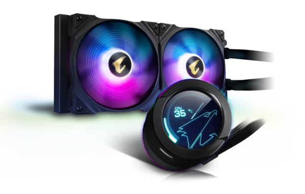 REFRIGERACION LIQUIDA AORUS WATERFORCE 280 LCD BLACK