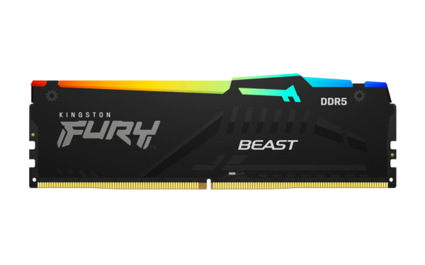 DDR5 16GB KINGSTON 6000MHZ CL 30 FURY BEAST BLACK RGB - Imagen 2