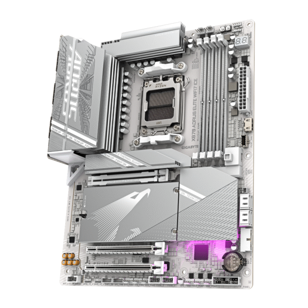 MOTHERBOARD GIGABYTE AORUS X870-A ELITE ICE AM5 - Imagen 2