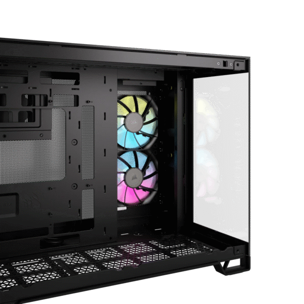 GABINETE CORSAIR TG ICUE X2 FAN ARGB DUAL CHAMBER - Imagen 3