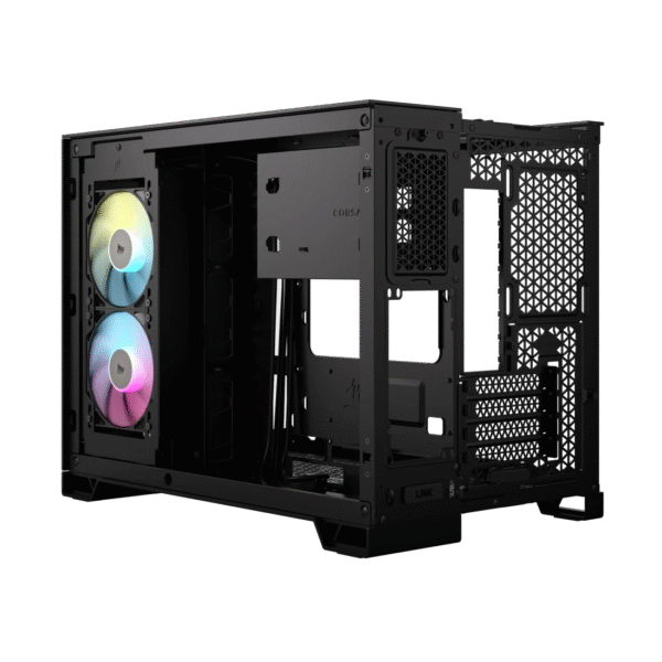 GABINETE CORSAIR TG ICUE X2 FAN ARGB DUAL CHAMBER - Imagen 4