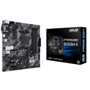 MOTHERBOARD ASUS AM4 PRIME B550M-K M-ATX