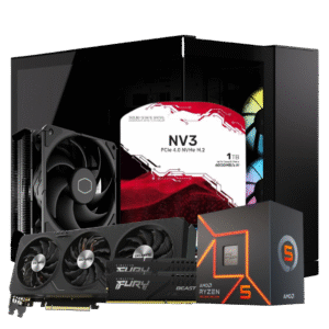 RYZEN 5 7600 | B850M | 32GB DDR5 | SSD 1TB | RX 7600XT 16GB | 650W | CORSAIR 2500X