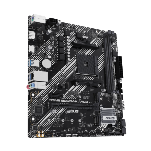 MOTHERBOARD ASUS AM4 PRIME B550M-K M-ATX - Imagen 3
