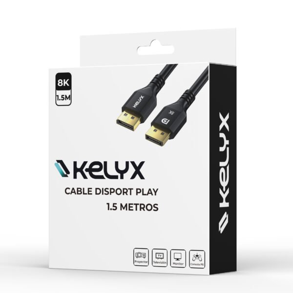 CABLE KELYX DISPLAY PORT 1.5 METROS - Imagen 2