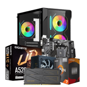 RYZEN 7 5700G | MOTHER A520M | 32GB DE RAM DDR4 | SSD 480GB | 650W | ARKHAM CANCRI