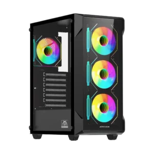 GABINETE ARKHAM CANCRI X4 FAN ARGB ATX