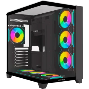 GABINETE ARKHAM MINOR BK X7 FAN ARGB ATX
