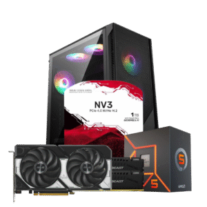RYZEN 5 7600 | MOTHER B850M | 32GB DE RAM DDR5 | SSD M.2 1TB | RTX 5060 | MSI MAG FORGE