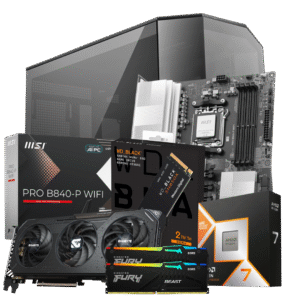 RYZEN 7 9800X3D | B850 | 32GB DDR5 | SSD NVME 2TB | RX 9070XT | 850W