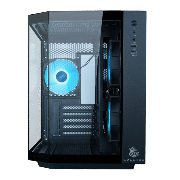 GABINETE EVOLABS PRIMACY * 3 FANS ARGB - Imagen 3