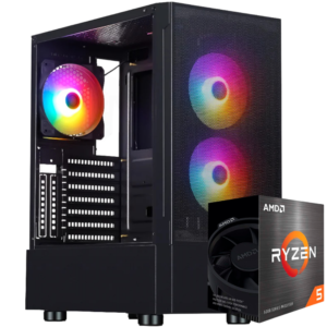 RYZEN 5 5600GT | MOTHER A520M | 16GB DE RAM | SSD 500GB | EVOLABS SOPHYSTIX