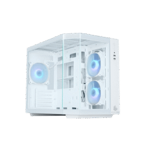 GABINETE EVOLABS PRIMACY WHITE * 3 FANS ARGB
