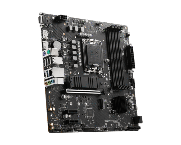 MOTHERBOARD MSI PRO B760M-P DDR5 M-ATX S1700 - Imagen 2