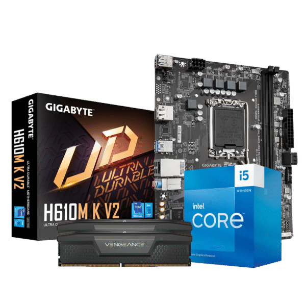 KIT ACTUALIZACION I5 14400F | MOTHER H610M | 32GB RAM DDR5
