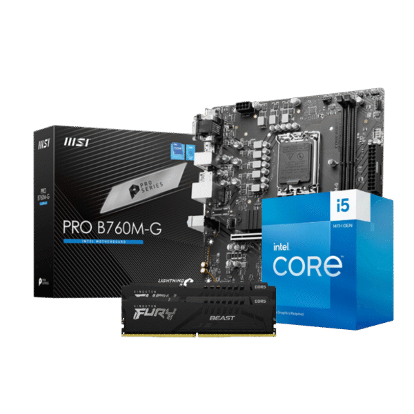 KIT ACTUALIZACION I5-14400F | MOTHER B760M | 32GB RAM DDR5