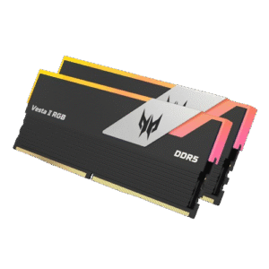 MEMORIAS RAM PREDATOR VESTA II RGB BLACK 32GB KIT (16GB x2) DDR5 6000MHz CL36