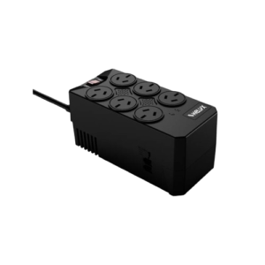 ESTABILIZADOR KELYX 6 TOMAS MAX. 600W 150-270V SURGE PROTECTION 1MT K2206-AR