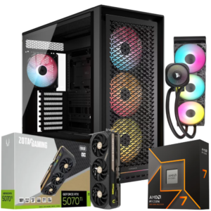 RYZEN 7 9700X | B650 | 32GB DDR5 | SSD 1TB | RTX 5070 TI | 850W | CORSAIR 5000D ARGB