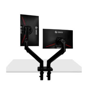 SOPORTE DOBLE MONITOR TEROS TE-7114