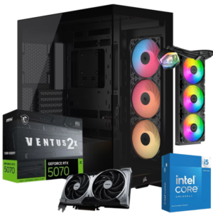 INTEL I5 14600KF | B760 | 16GB DDR5 | SSD M.2 1TB | RTX 5070 | 850W | CORSAIR 3500X