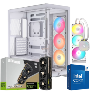 INTEL I7 14700K | B760 | 32GB DDR5 | SSD M.2 1TB | RTX 5070 TI | 850W | CORSAIR 3500X