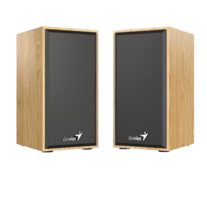 PARLANTES GENIUS SP-HF 180 USB PINE WOOD