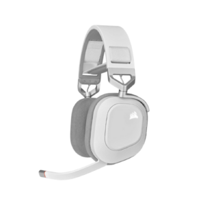 AURICULAR CORSAIR HS80 RGB WIRELESS WHITE