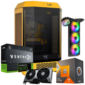 RYZEN 7 7800X 3D | B650 | 32GB DDR5 | SSD 1TB | RTX 5070 | 850W | THERMALTAKE THE TOWER 300