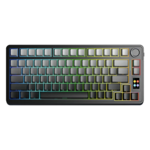 TECLADO AULA F75 PRO BLACK DEGRADÉ WIRELESS WIRELESS RGB 75%