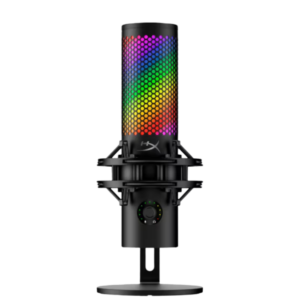 MICRÓFONO HYPERX QUADCAST 2 NEGRO Y ROJO RGB