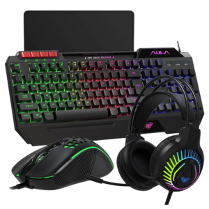 COMBO GAMER AULA T650 4 EN 1 RGB