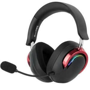 AURICULARES AULA A700 INALAMBRICO USB 2.4GHZ BLUETOOTH ROJO