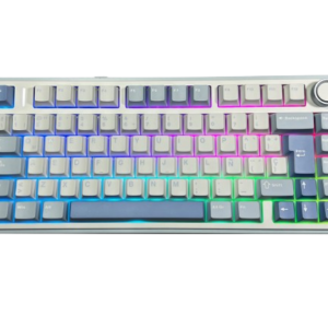 TECLADO AULA F75 BLUE WHITE DARK BLUE WIRELESS 75% RGB SW REAPER