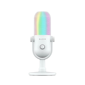 MICROFONO RAZER SEIREN V3 CHROMA RGB USB WHITE EDITION
