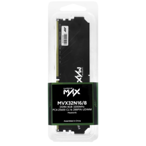 MEMORIA DDR4 8GB MACROVIP MAX 3200MHZ HEATSINK