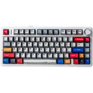 TECLADO MECANICO AULA F75 COMIC WIRELESS 75% RGB SW REAPER ESPAÑOL TRIMODO