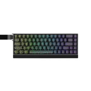 TECLADO MAGNÉTICO IROK MERCURY 68 MAX BLACK SWITCH STARLIGHT 65%