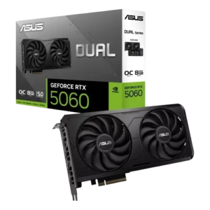 PLACA DE VIDEO ASUS DUAL GEFORCE RTX 5060 OC 8GB EVO